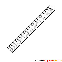 Ruler clip art image for painting
