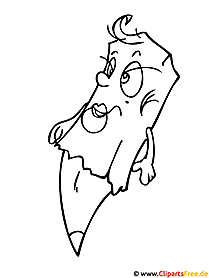 Coloring page cartoon colored pencil - coloring pages for free
