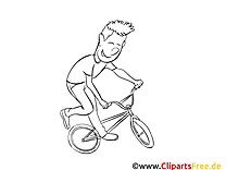 Fahrrad Sport Vorlagen für Unterricht