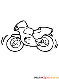 Motorrad Malvorlage - Sport Malvorlagen