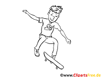 Skateboard Vorlagen für Unterricht