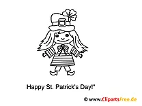 St. Patrick’s Day gratis für Kinder zum Ausdrucken