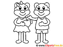 Couple in love coloring pages and free PDF coloring pages