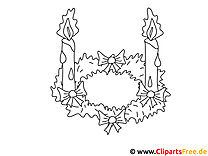 Advent templates for coloring