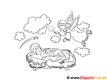 Angel pictures for coloring