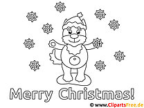 Windows Color coloring pages Christmas