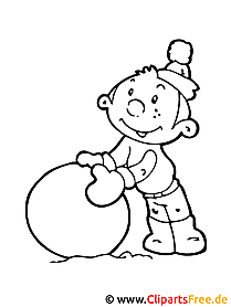 Coloring Christmas coloring pages with children
