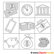 Economy pictures for coloring